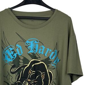 Used excellent condition
Ed Hardy T Shirt Panther Eagle Olive Green